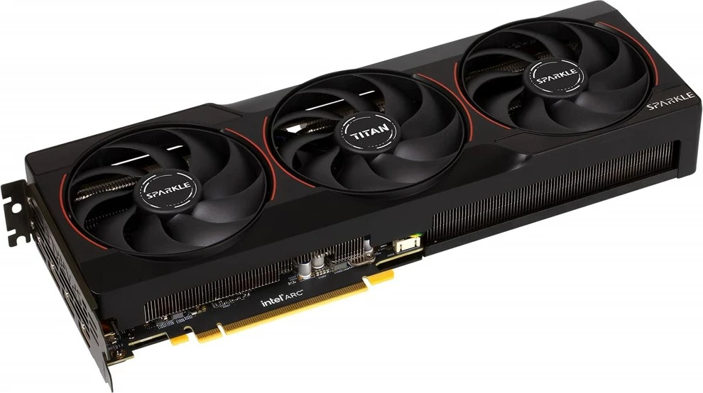 Kartë grafike SPARKLE Intel Arc B580 TITAN NOX OC, 12 GB GDDR6, e zezë