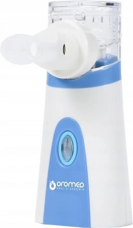 Inhalator ultrasonik Oromed Oro-Mesh Pro, i bardhë