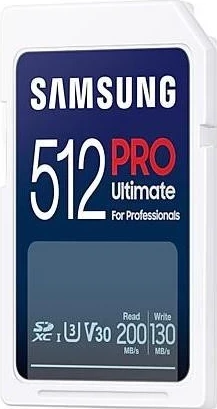 Kartë kujtese Samsung PRO Ultimate SDXC, 512GB, UHS-I U3