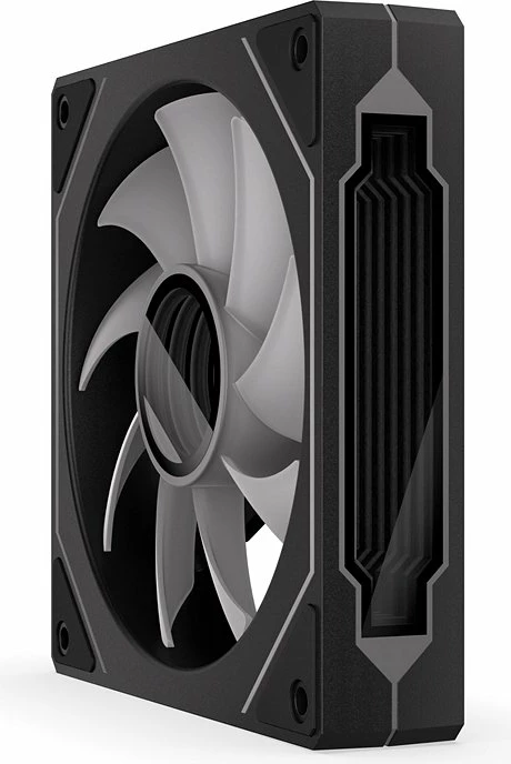 Ventilator PC Krux Corvus 120 ARGB KRXE006 120mm PWM 1600RPM, zi/bardhë, 1 copë