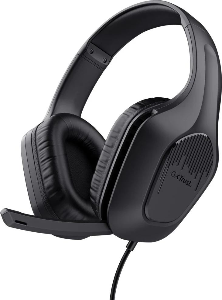 Kufje Trust GXT 415 Zirox Gaming, e zezë