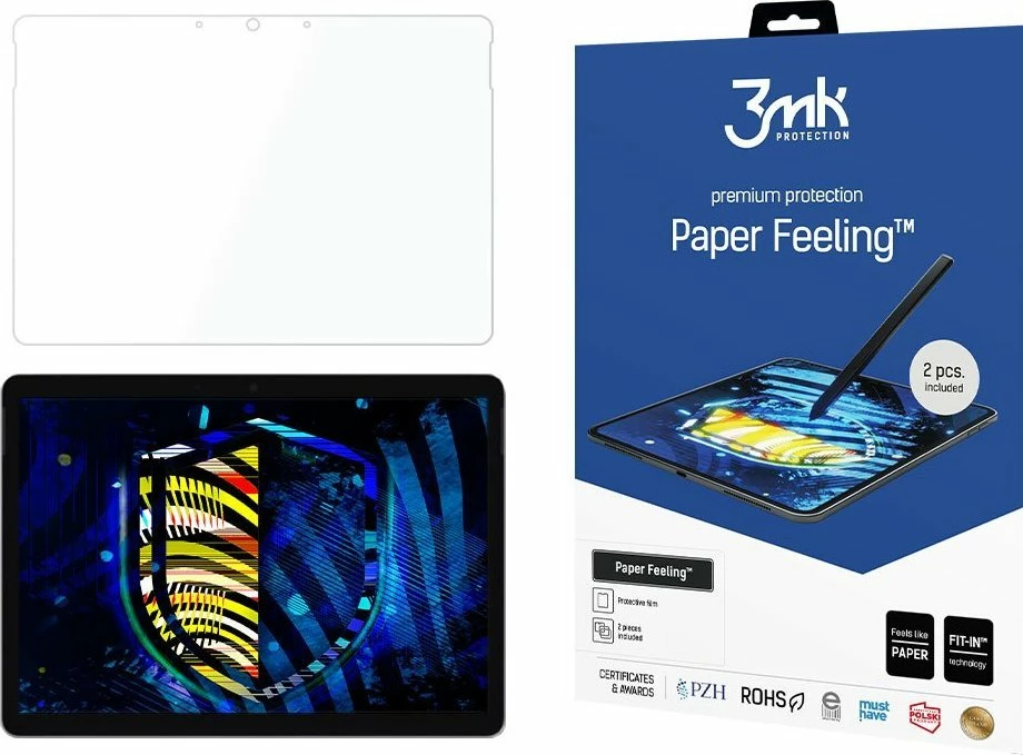 Foli mbrojtëse 3MK Paper Feeling për Microsoft Surface Go 3/2/1, 2 copë