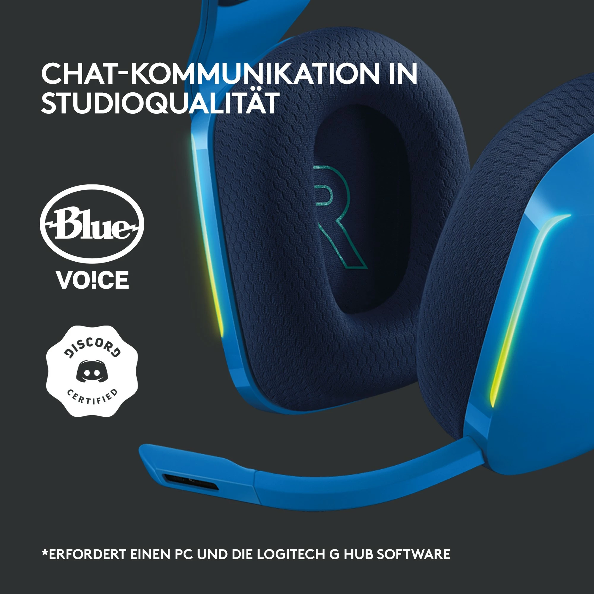Kufje Logitech G733, pa tela, me ndriçim shumëngjyrësh
