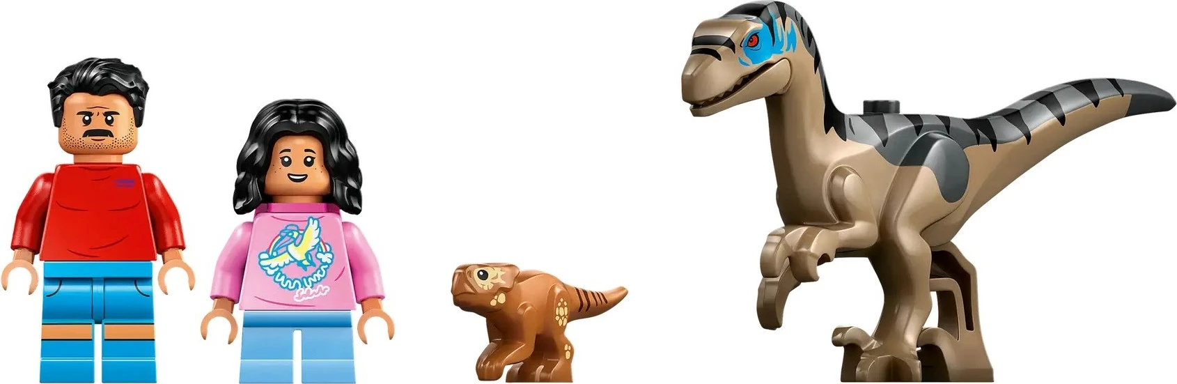 Set LEGO Jurassic World 76972 Raptor Off-Road Escape, 285 pjesë
