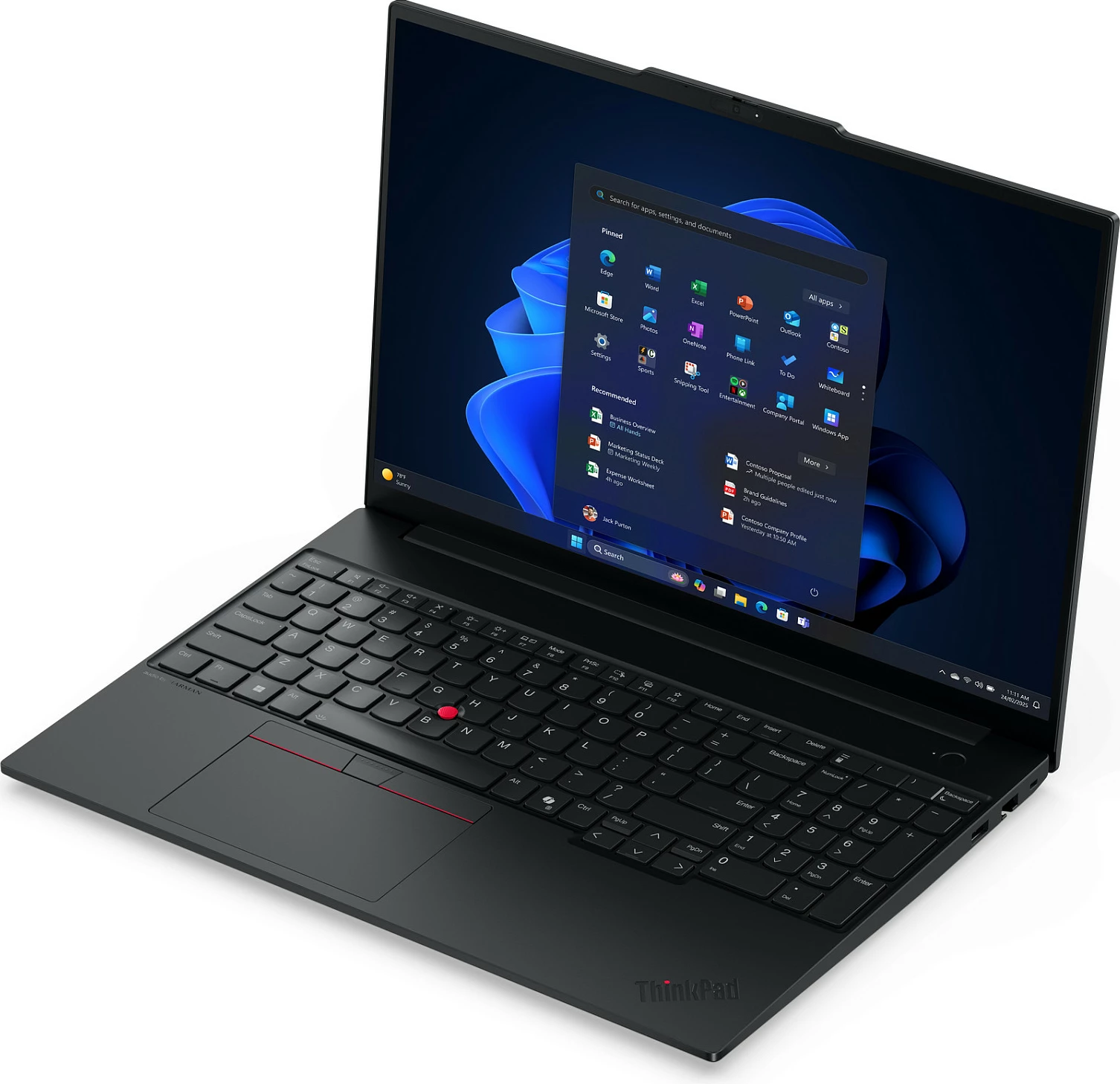 Laptop Lenovo ThinkPad E16 G3 22AY, Core Ultra 5 228V, 32GB RAM, 512GB SSD, 16" WUXGA, Windows 11 Pro, i zi