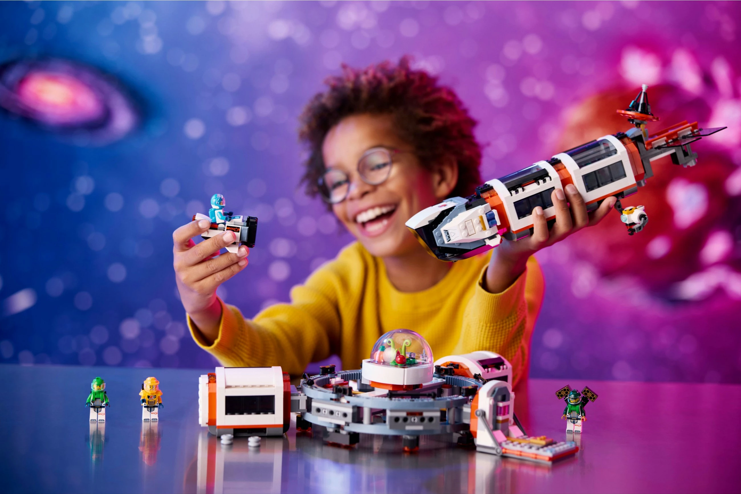 Set ndërtimi LEGO Modular Space Station 60433, 1097 pjesë, shumëngjyrësh