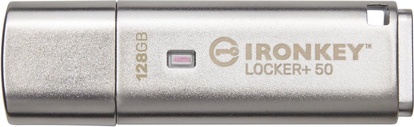 USB Kingston IronKey Locker+ 50, 128GB