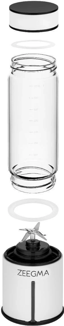 Blender Zeegma Vitamin Go Plus, 5000mAh, bardhë