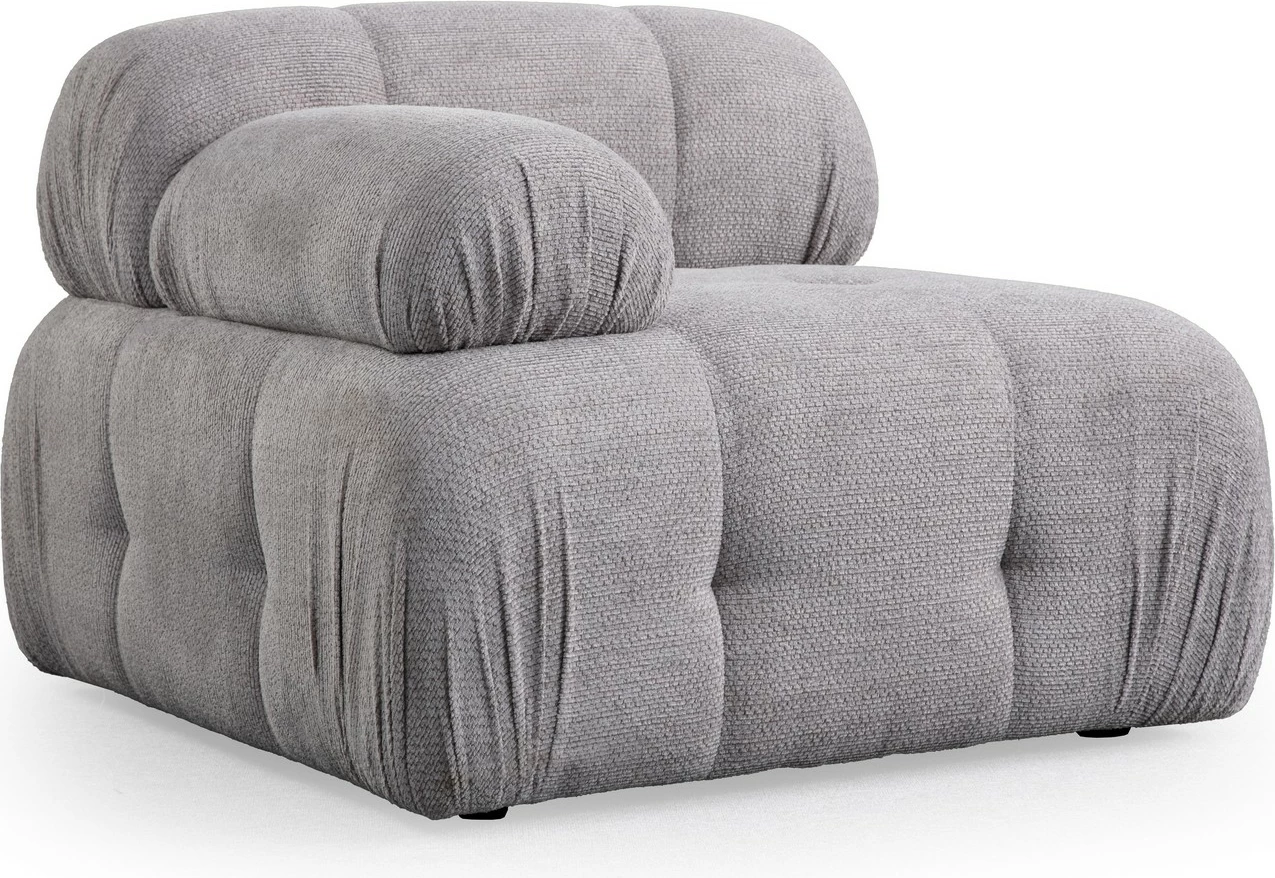 Divan dy ulëshe Atelier del Sofa Petite 2, ngjyrë gri e çelët