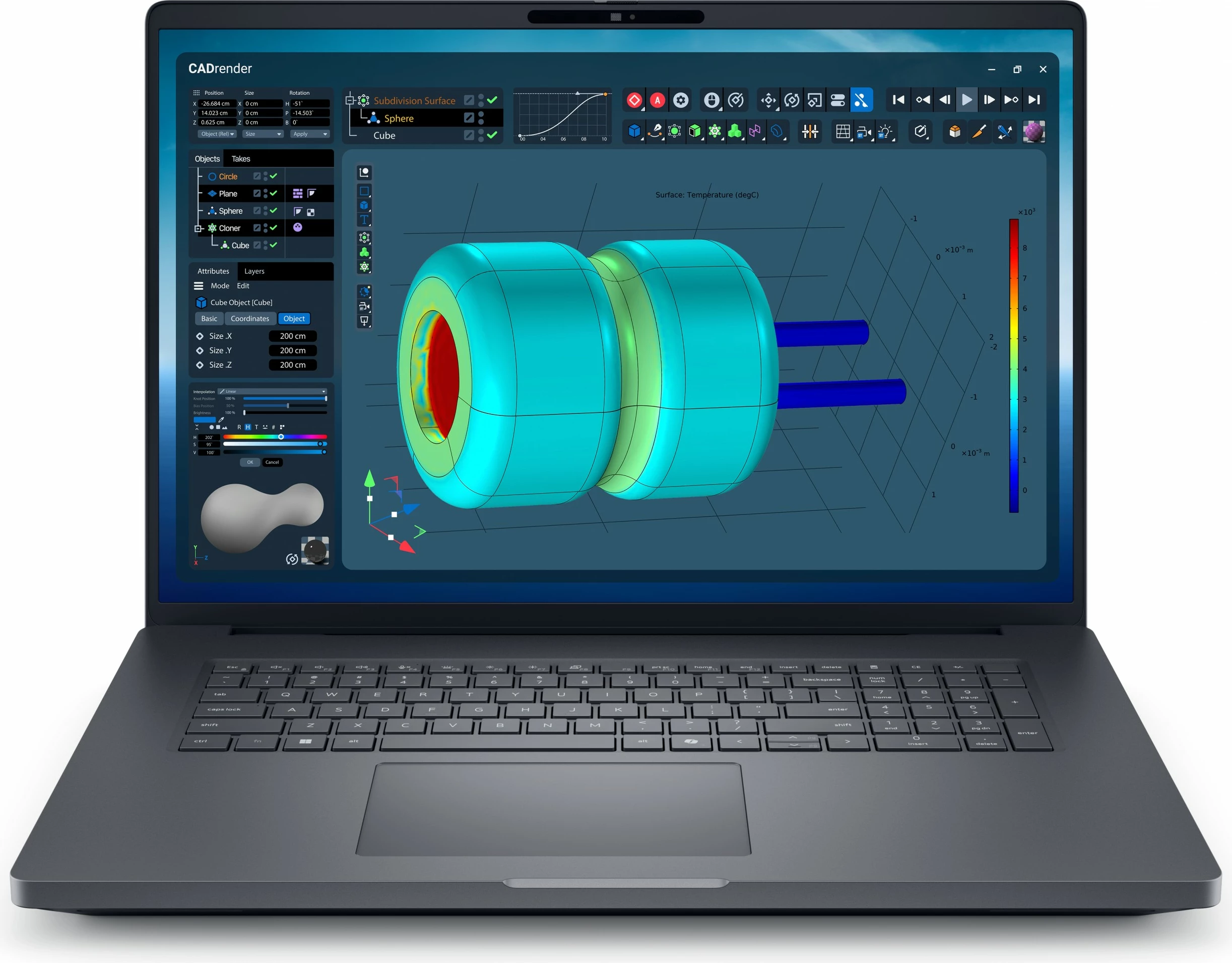 Kompjuter Dell PRO MAX PLUS 18 MB18250, 18 inç, gri