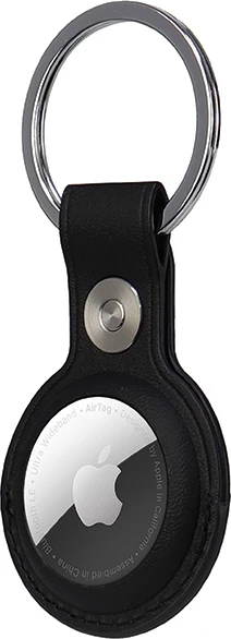 Mbështjellës Audi për AirTag, lëkurë sintetike, i zi