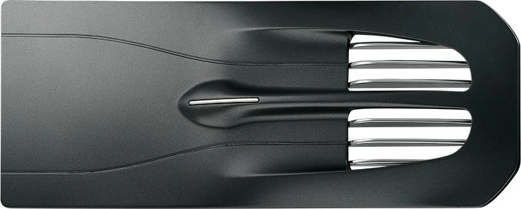 Backplate PowerColor për RX 7900 Red Devil, plastik, e zezë