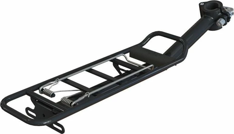 Mbajtëse bagazhi e pasme Atran Velo Fly Seat Post Tour, për shtyllë selë 25-31.8mm, ngarkesë max 10kg, e zezë