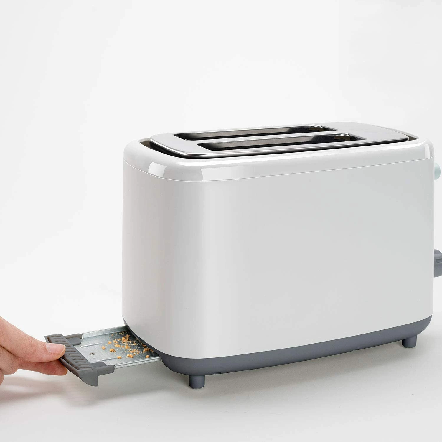 Toaster Black&Decker BXTOA820E 820W, 2 slote të gjera 13 cm, 7 nivele pjekjeje, i zi