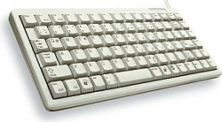 Tastierë Cherry G84-4100 mini, USB, QWERTY, gri