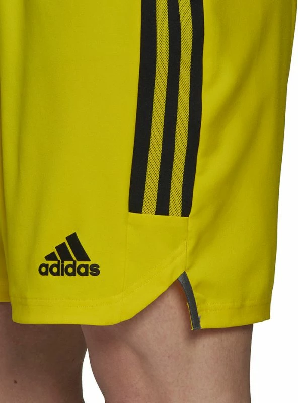 Shorce për meshkuj adidas, të zezë me të verdhë