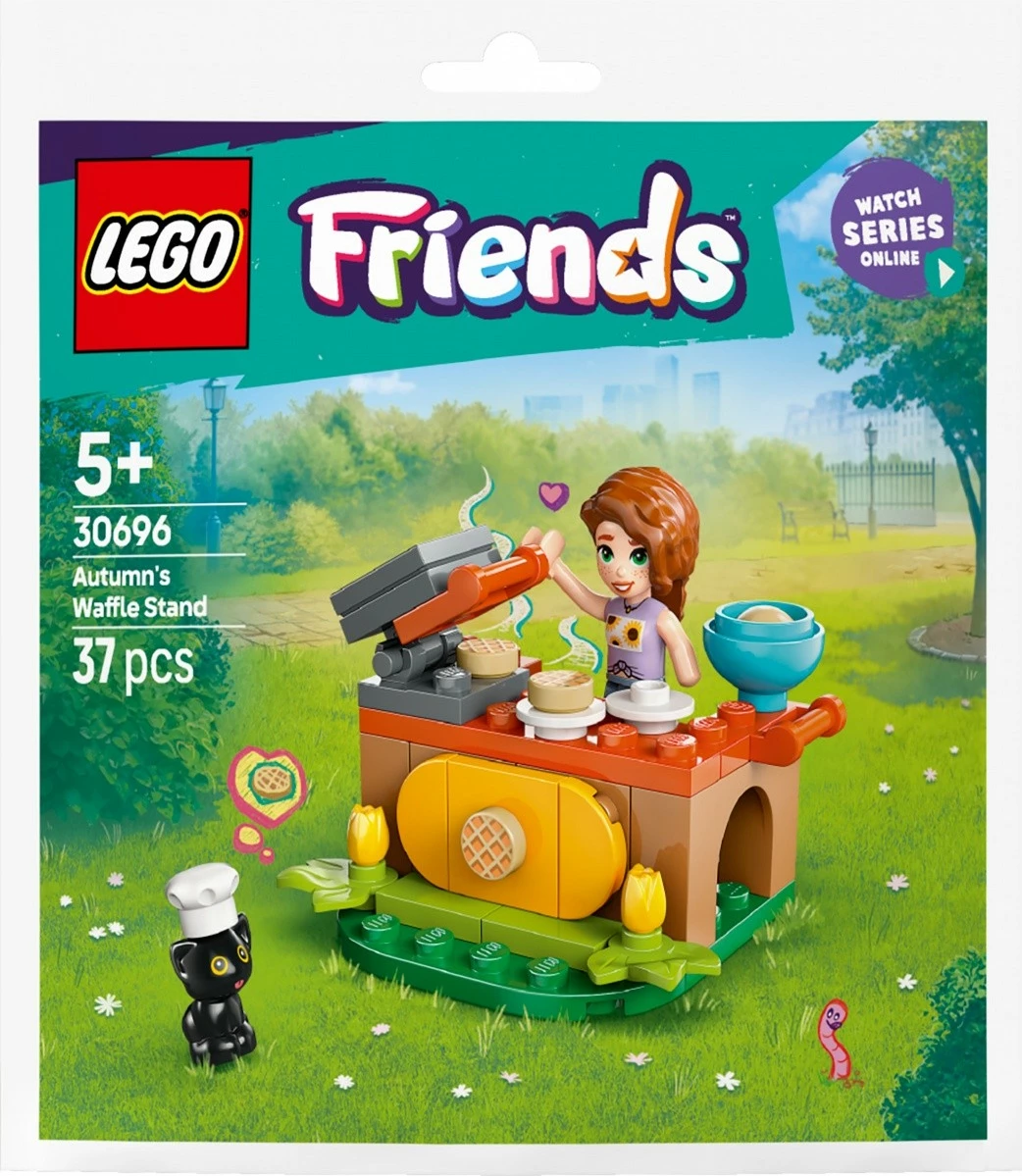 Set lodrash LEGO Friends 30696 Autumn Waffle Stand, 37 pjesë