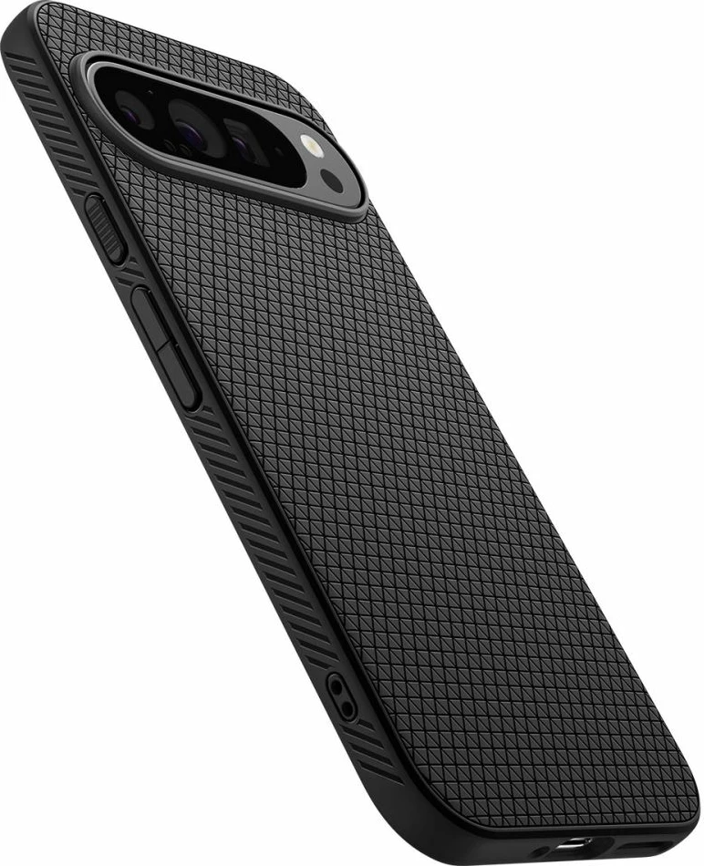 Mbështjellës Spigen Liquid Air për Google Pixel 9 Pro XL, i zi