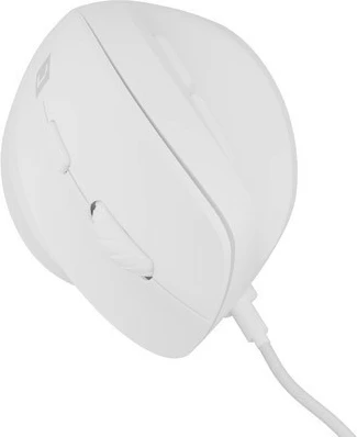 Maus vertikal Natec CRAKE 2 PRO, 12800 DPI, RGB, i bardhë, me kabllo