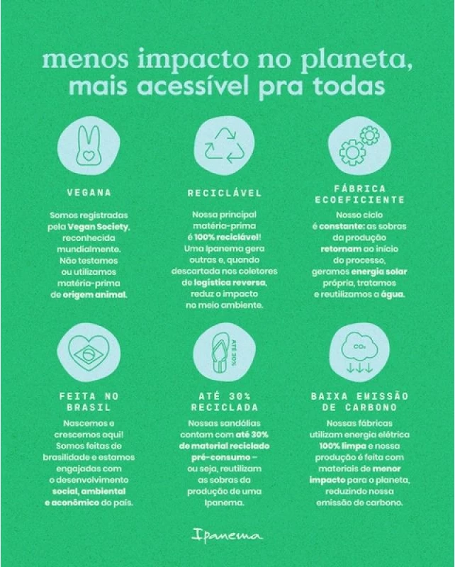 Papuqe Ipanema për femra, multikolor