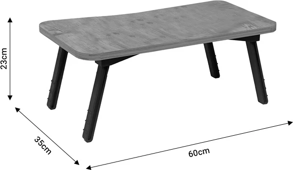 Mbajtëse laptopi Rahe,  60x35x23cm, antracid