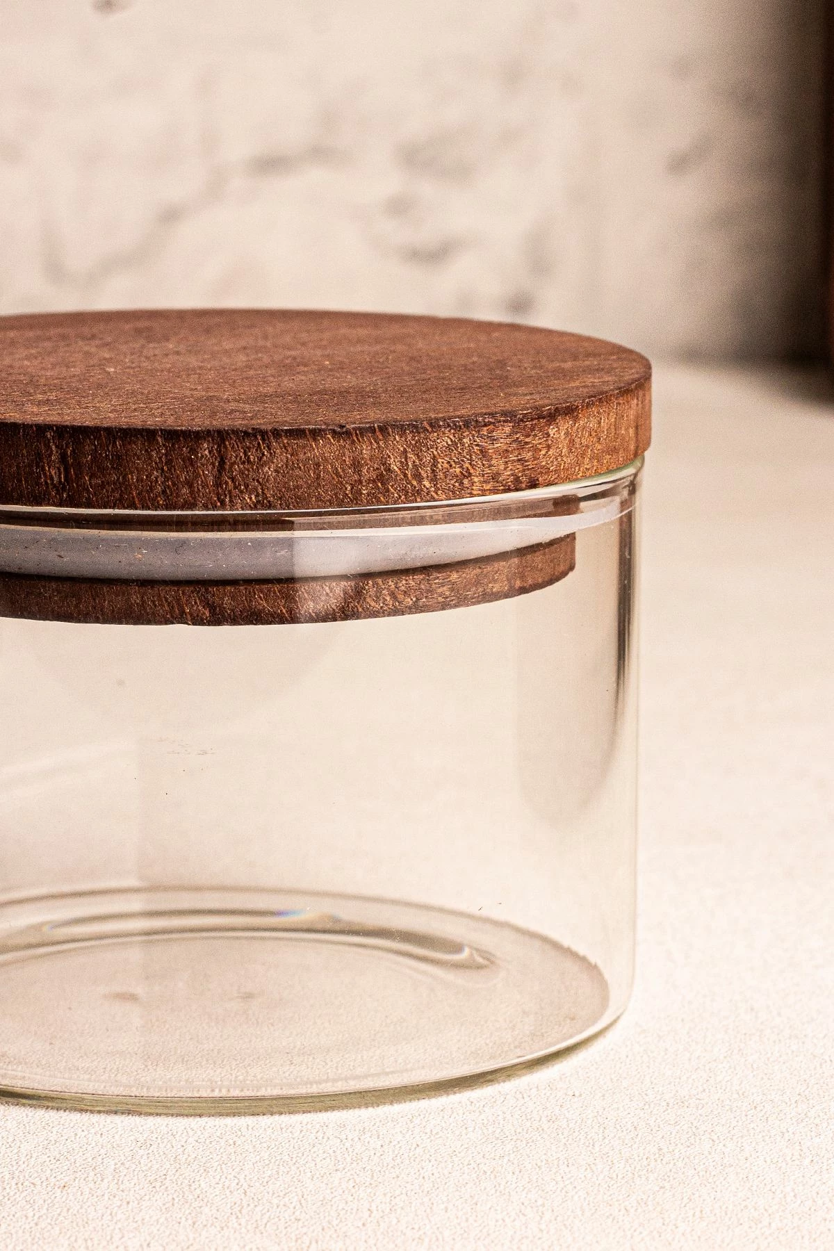 Set pjatash qelqi me kapak druri, 12 copë, Hermia Concept Doria 6