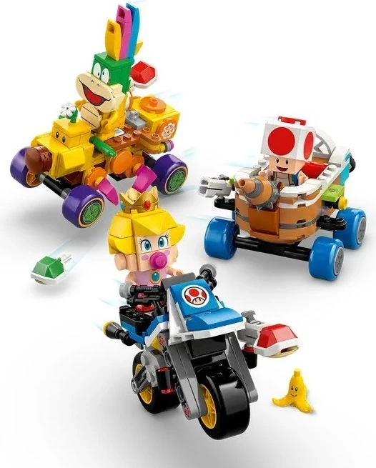 Set LEGO Super Mario 72036 Mario Kart - Baby Peach & Grand Prix