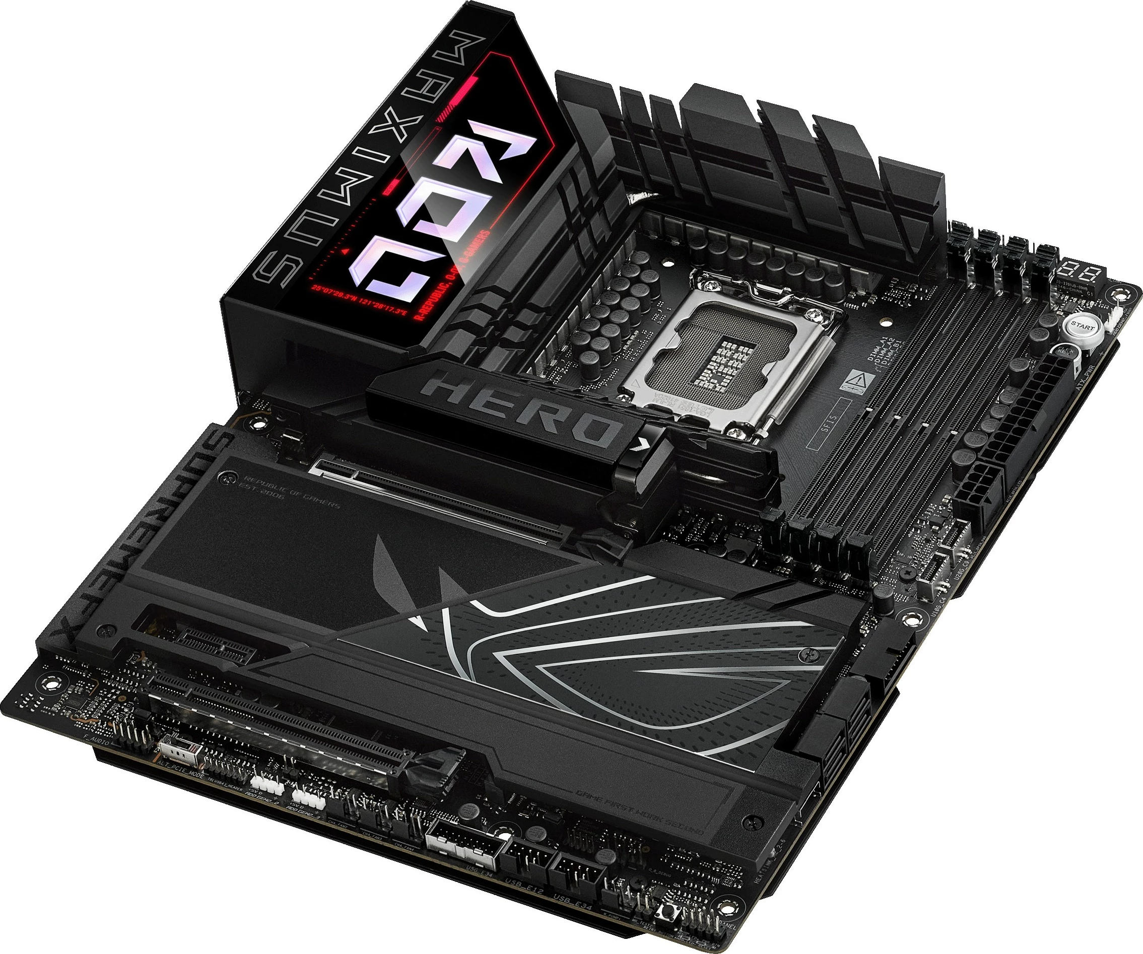 Pllakë amë ASUS ROG MAXIMUS Z890 HERO, Intel, LGA 1851, DDR5, 192 GB