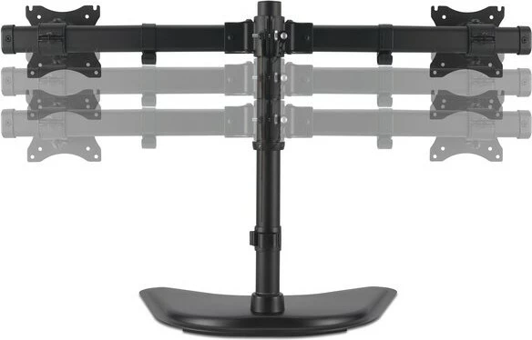 Mbajtëse monitorësh Kensington SmartFit Ergo, për 2 monitorë, deri 27 inç, rregullim lartësie, e zezë