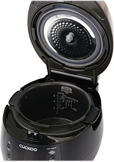 tenxhere orizi elektrike, Cuckoo, CRP-R0607F, 1080 ml, e zezë kafe