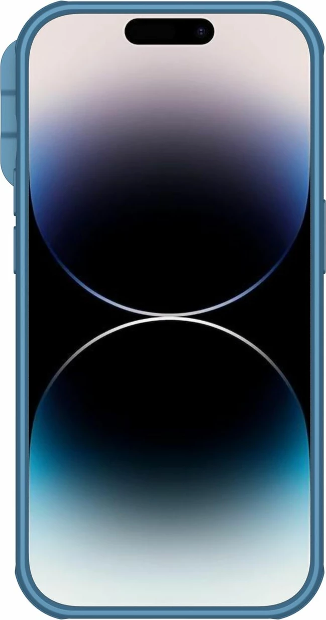Mbështjellës Nillkin CamShield Pro për iPhone 14 Pro, me kapak kamere, Kaltër