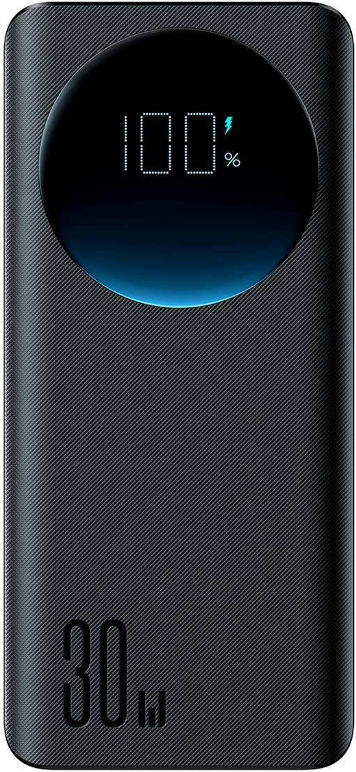 Powerbank Joyroom JR-PBF03, 30000mAh, 30W, me kabllo USB-A në USB-C, e zezë
