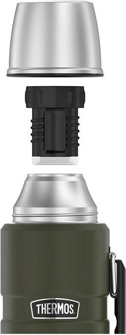 Termos Thermos 470 ml me mbajtëse filxhani, army green