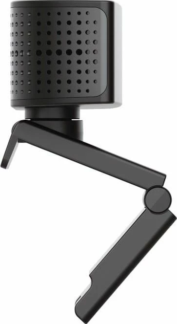 Kamerë web Trust Teza 4K UHD 24280, USB, mikrofon stereo, e zezë, set me tripod + kapak lente + adapter USB-A në USB-C