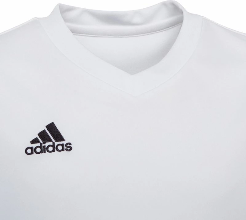 Fanellë futbolli për fëmijë adidas, e bardhë