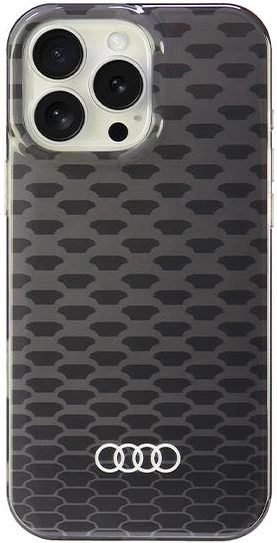 Mbështjellës Audi IML Stitching Pattern MagSafe për iPhone 16 Pro Max 6.9", i zi