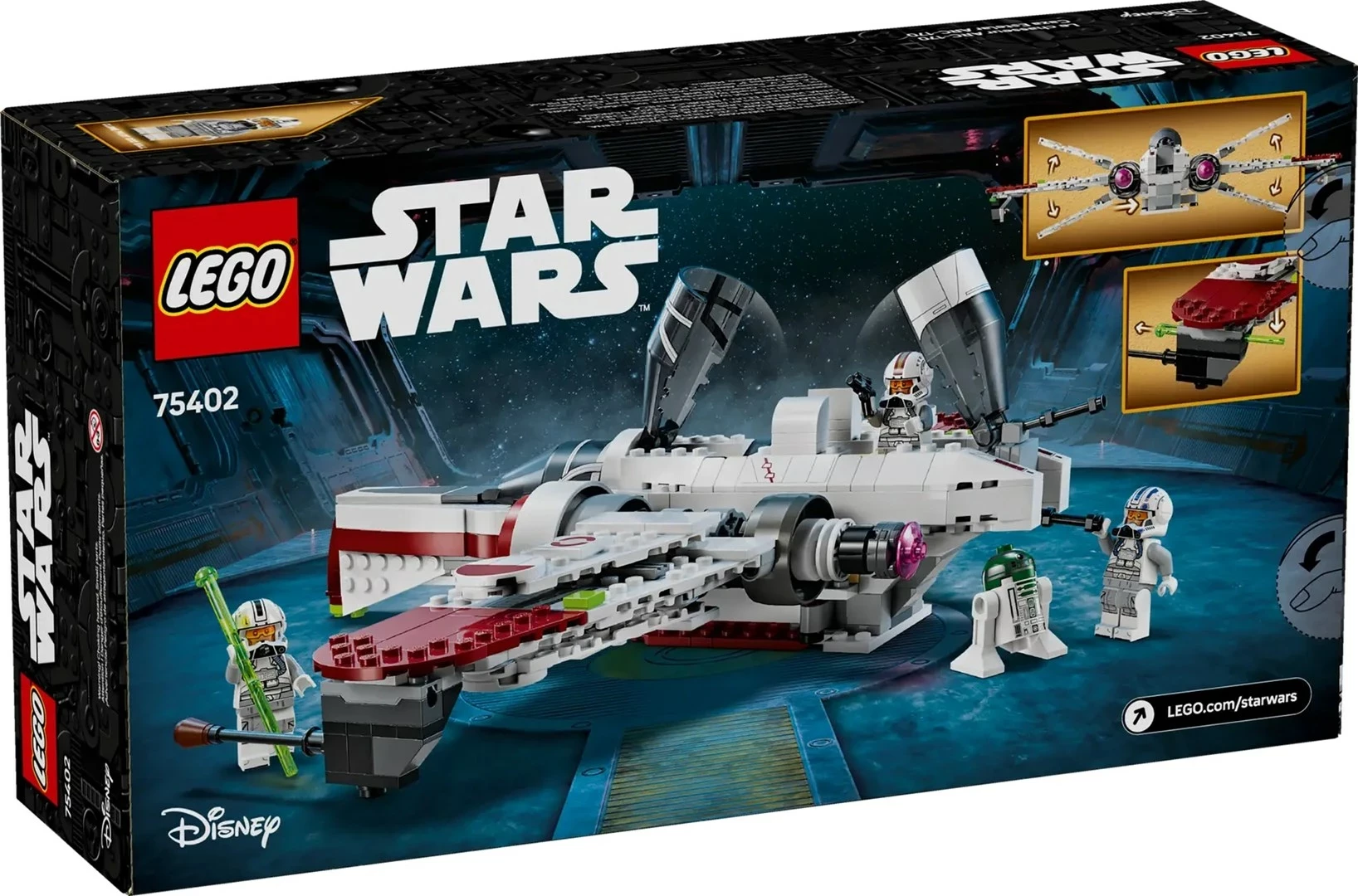 Set LEGO Star Wars ARC-170 Starfighter 75402, 497 pjesë, me 4 minifigura