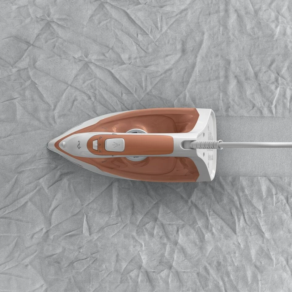 Hekur Tefal Virtuo 30 FV2C40E0, 2000 W, pllaka qeramike, pjeshkë/bardhë