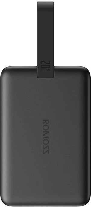 Powerbank Romoss WM010, 10000mAh, 20W, e zezë