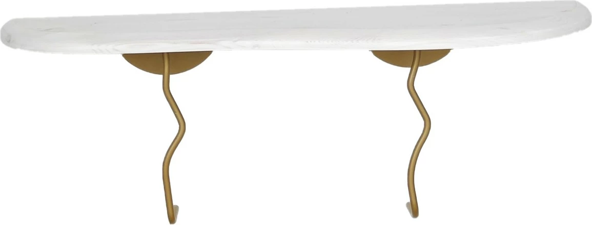 Raft muri dekorativ Skye Decor, ari, bardhë