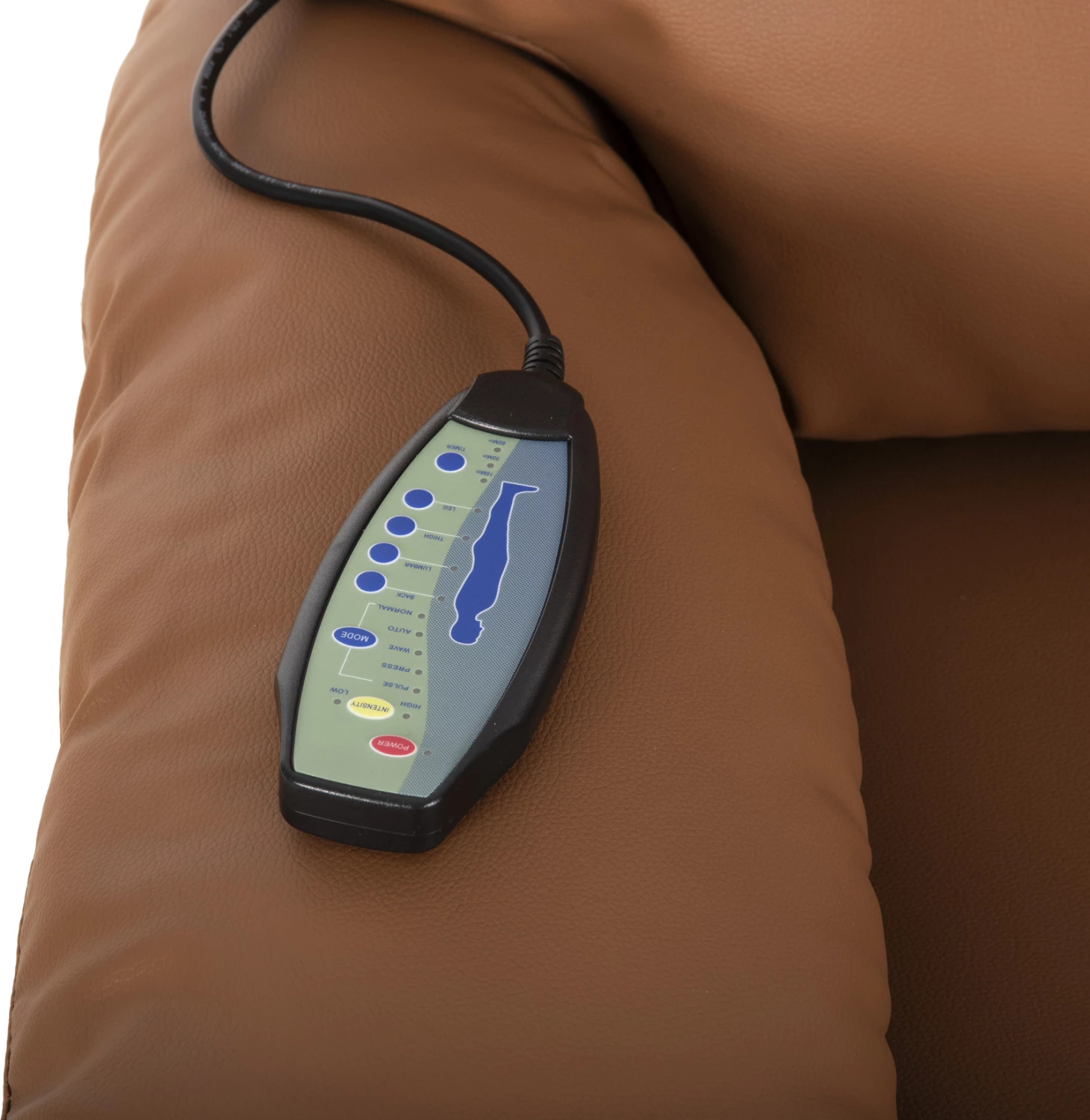 Karrige masazhi YASUMU, FH9784.12, ngjyrë kafe, 80x93x100H cm