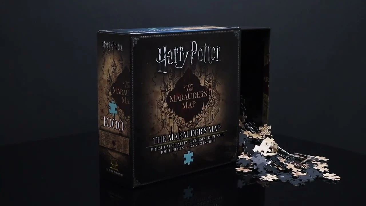 Puzzle NOBLE COLLECTION Harry Potter Marauders Map 1000 copë