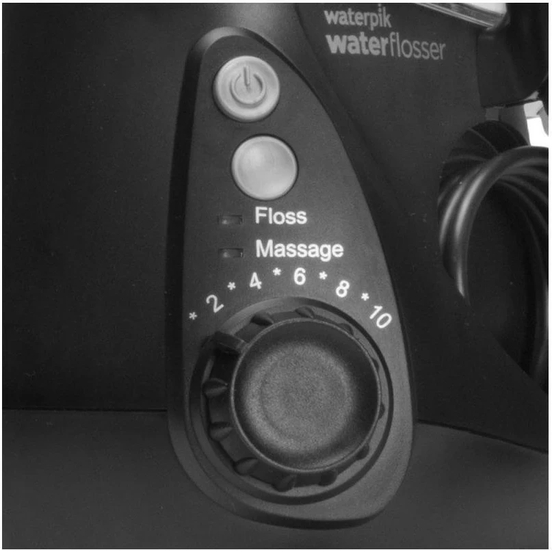 Irigator dhëmbësh Waterpik WF-66x, 7 koka, 10 nivele, i zi