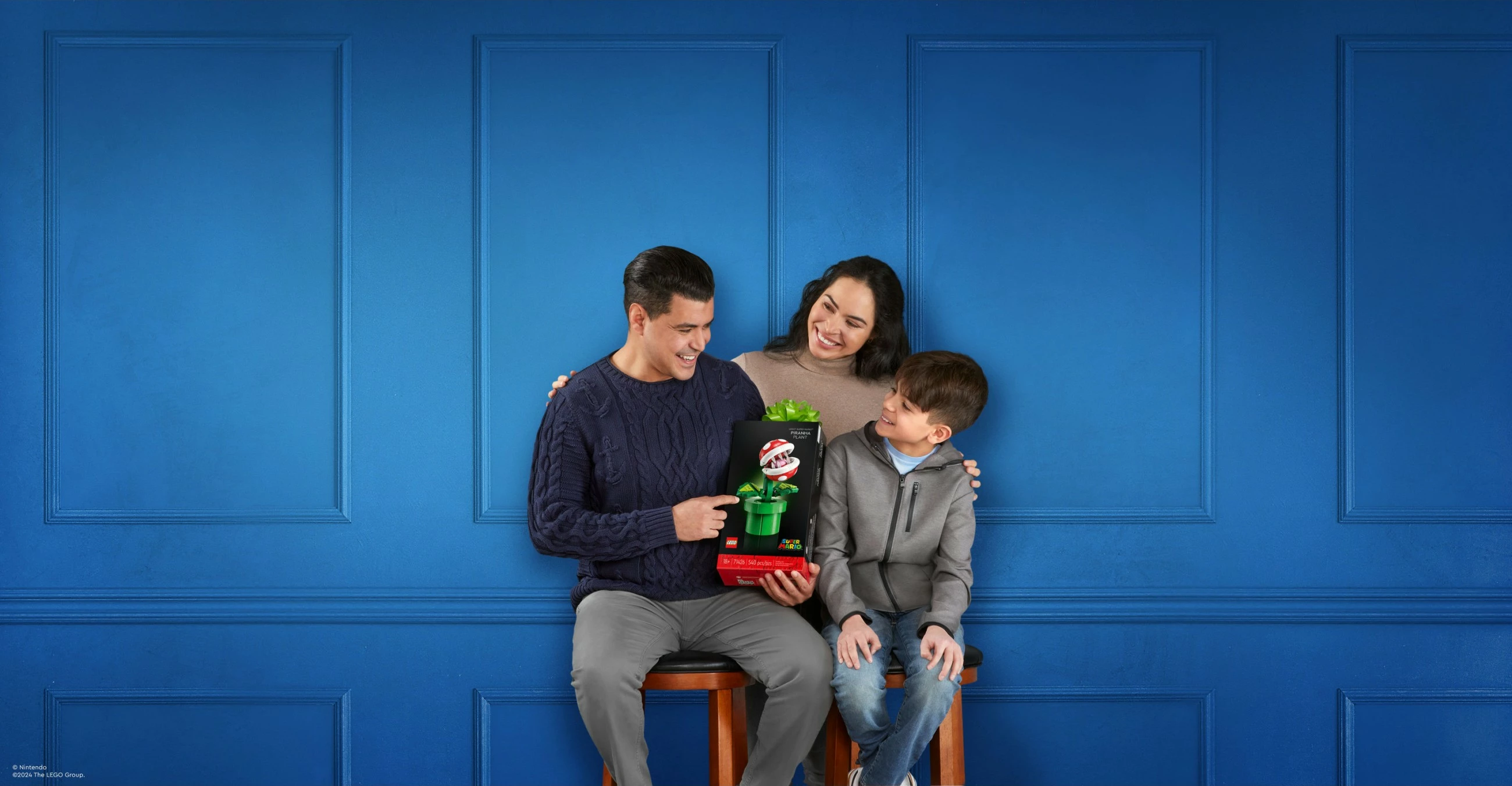 Set ndërtimi LEGO Super Mario Piranha Plant, 540 copë, shumëngjyrësh