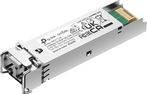 Modul SFP TP-Link Omada 1000-Base-SX MMF 8-pack, 1250 Mbit/s, metallic
