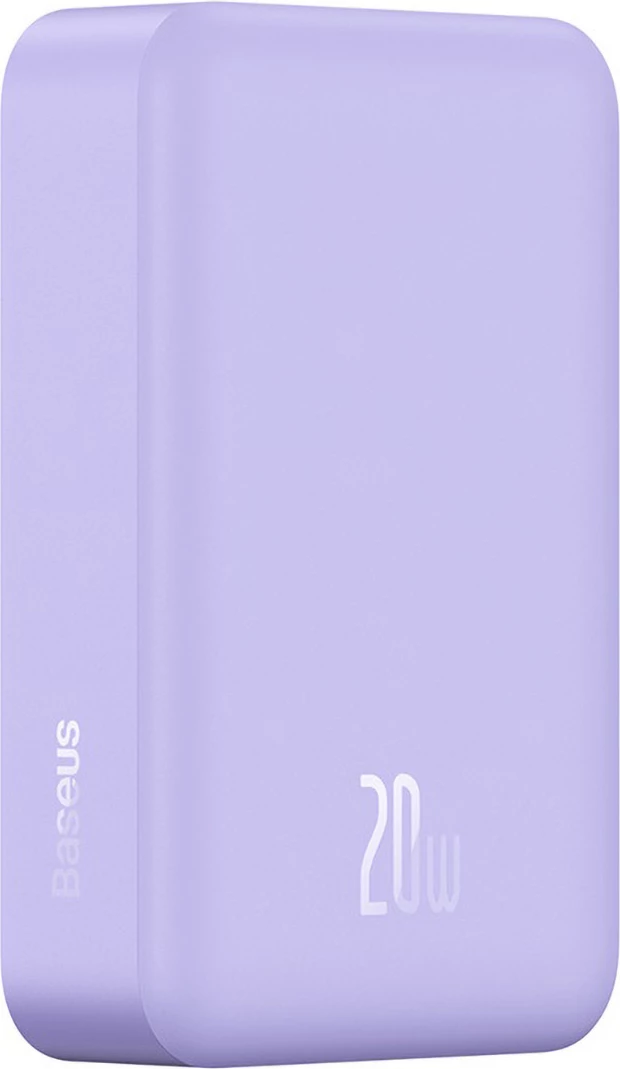 Powerbank Baseus Magnetic Mini 20000 mAh, 20W, USB-C, vjollcë me kabllo