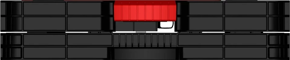 Tavolinë pune portative Keter, 910 mm, e zezë