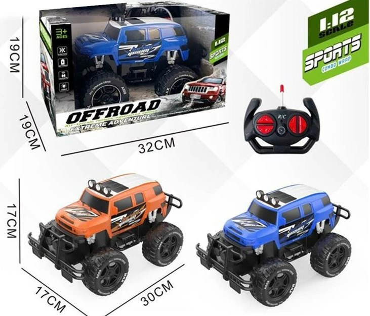 Makine lodër me telekomandë Madej 1:12, RC, 30x17x17cm, Mix ngjyra