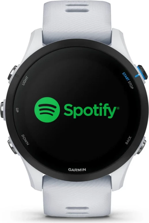 Smartwatch Garmin Forerunner® 255 Music Whitestone, 46 mm