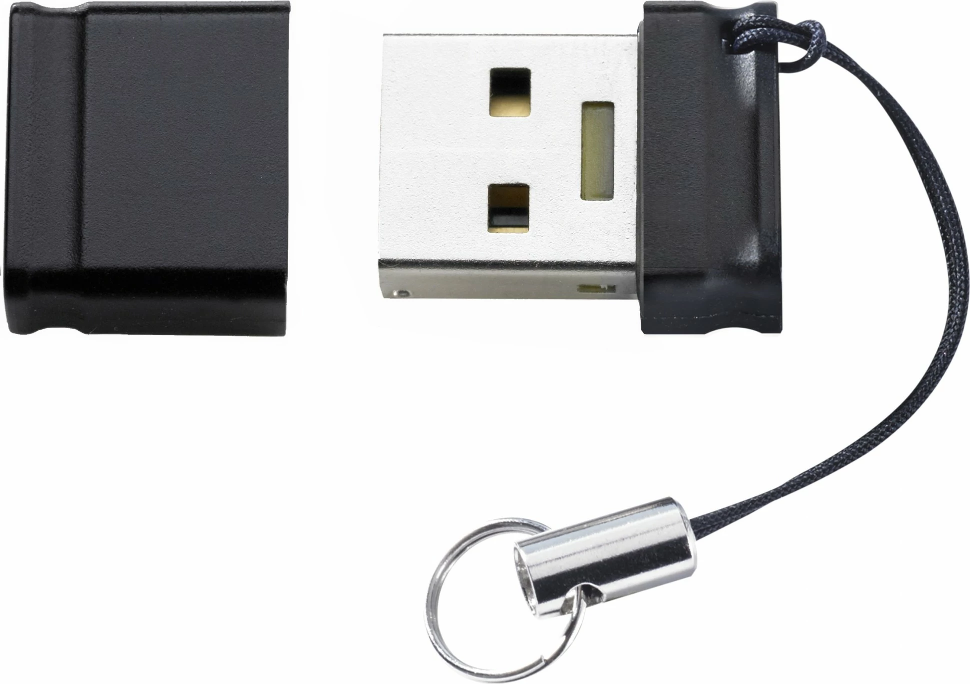USB Intenso Slim Line 64 GB, USB Type-A, 3.2 Gen 1, e zezë
